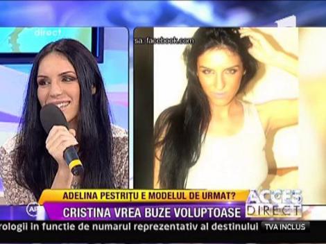 Cristina Roman vrea buze voluptoase