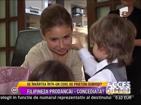 Anamaria Prodan nu o mai vrea pe bona filipineza