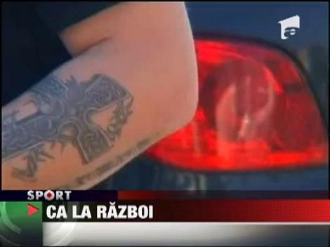 Fanii Legiei Varsovia au venit cu gand de razboi la National Arena