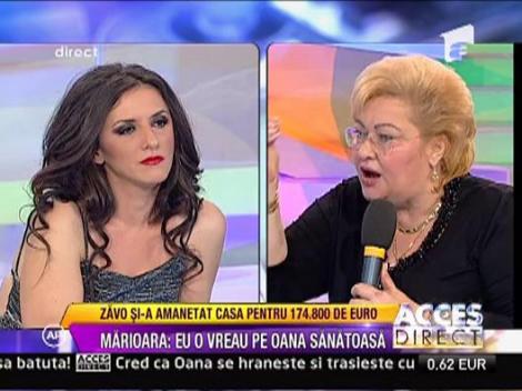 Mariana Zavoranu: "Daca se ajunge la licitatie nu am sa cumpar casa Oanei"