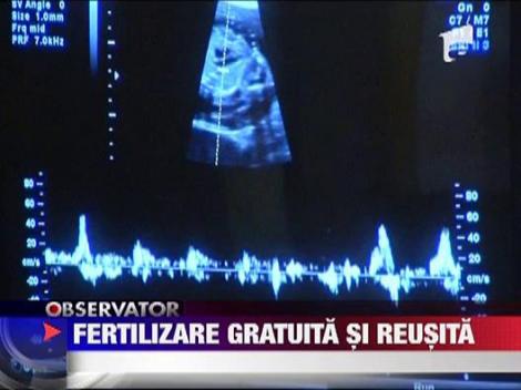 Fertilizare in vitro gratuita si reusita