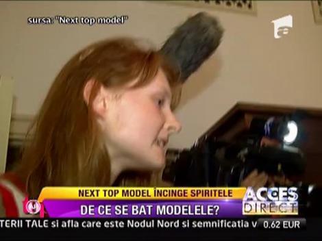 Bataie si glume proaste la Next top model!