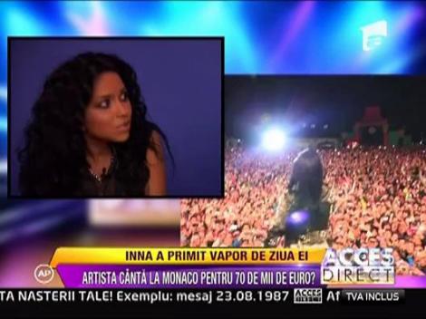 Interviu exclusiv cu Inna: Vezi ce cadouri a primit de ziua ei