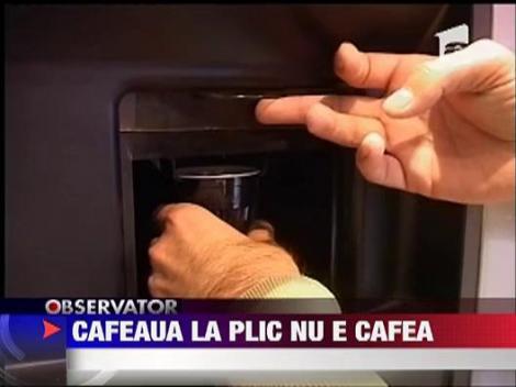 Cafeaua de la automat, bomba alimentara