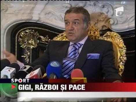 Gigi Becali a luat la pas Pamantul Sfant