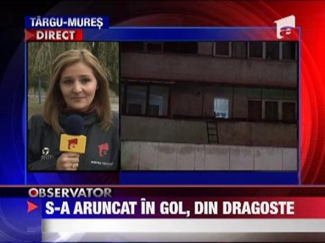 O tanara din Alba Iulia s-a aruncat de la etajul 6