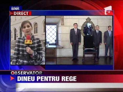 Dineu in onoarea Regelui Mihai
