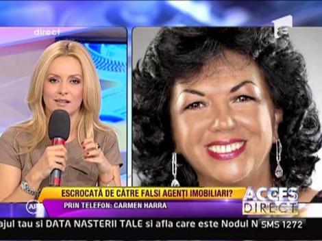 Carmen Harra si-a pierdut casa din Romania!