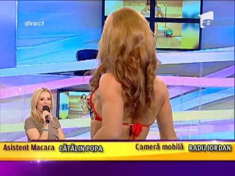 Florina Cernat, demonstratie de Body fitness