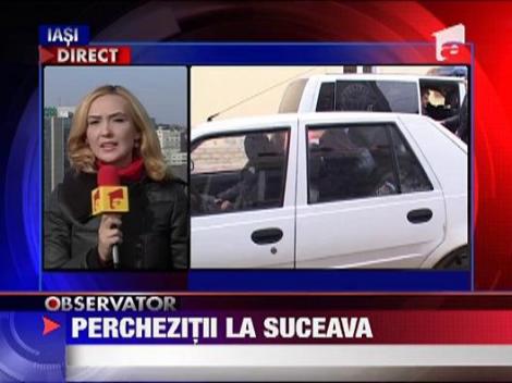 Perchezitii la Suceava! Politistii cauta o grupare care cerea taxa de protectie