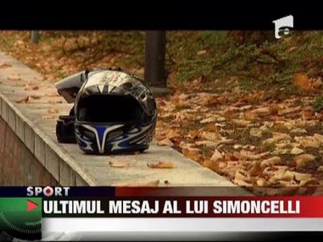 Ultimul mesaj al lui Simoncelli