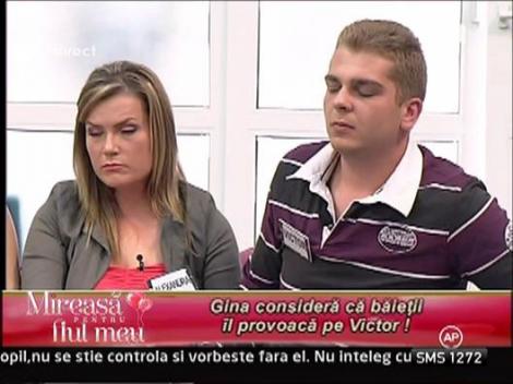 Gina considera ca Victor este atacat pentru ca formeaza un cuplu cu Alexandra!