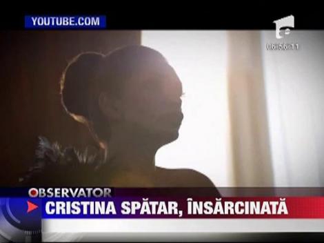 Cristina Spatar insarcinata din nou