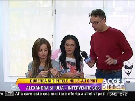 Iulia Rosca si Alexandra Badescu si-au facut imbunatatiri