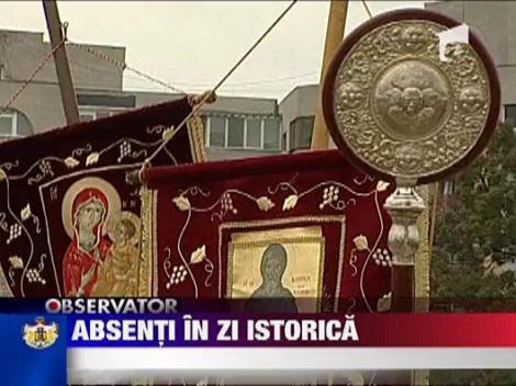 Udrea, Anastase, Boc si Basescu, marii absenti de la discursul Regelui Mihai