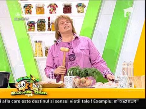 Pui cu smantana in stil moldovenesc