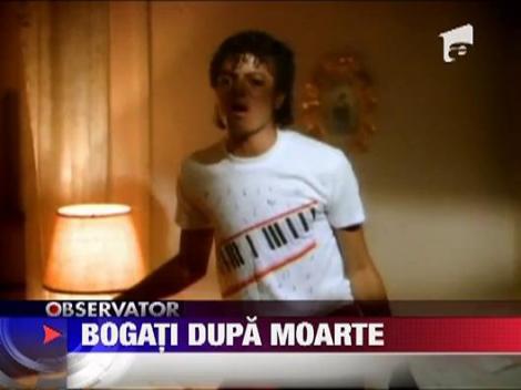 Michael Jackson, lider in topul castigurilor artistilor defuncti