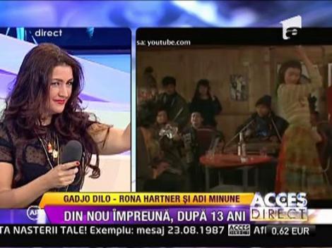 Rona Hartner, dans pe muzica lui Adrian Copilul Minune