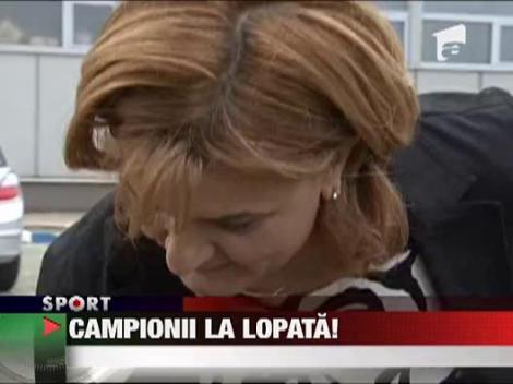 49 de campioni olimpici au plantat copaci la Izvorani