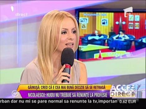 Sergiu Nicolaescu: “Huidu nu trebuie sa renunte la profesie”