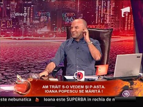 Mircea Badea, domnisor de onoare la nunta Ioanei Popescu!?