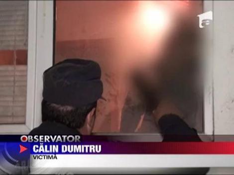 Barbat sechestrat de un vecin cu probleme psihice in Botosani