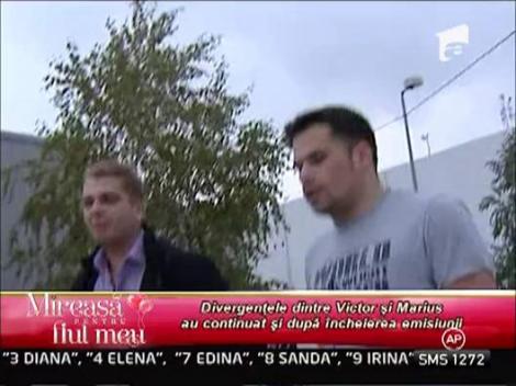 Divergentele dintre Victor si Marius au continuat si dupa incheierea emisiunii