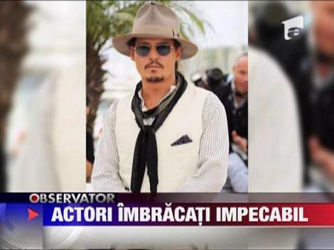 Topul celor mai bine imbracati barbati din lumea filmului.