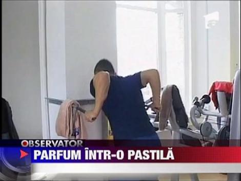 O pastila pentru transpiratie cu miros de parfum