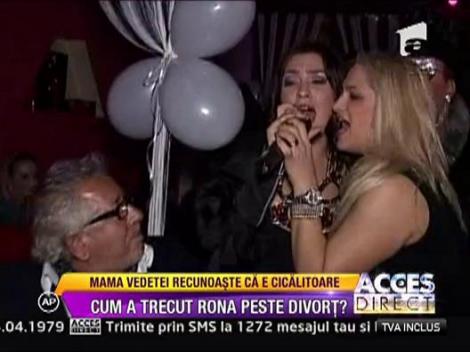 Cum a trecut Rona Hartner peste divort?