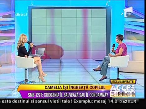 Camelia da vina pe medici pentru ca i-au resurscitat prea mult copilul!