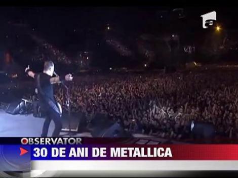 30 de ani de Metallica