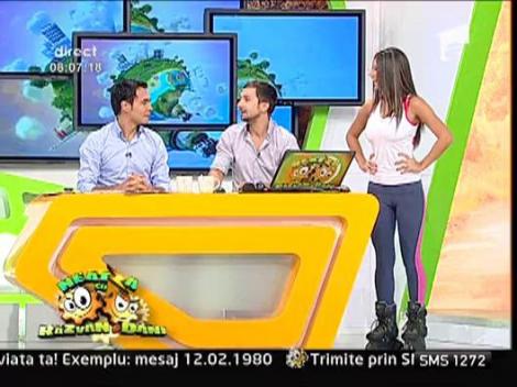 Roxana Vancea a luat in greutate