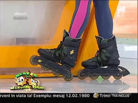 Roxana Vancea poarta numarul 44 la pantofi!