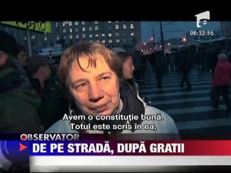 80 de rusi nemultumiti de Vladimir Putin au ajuns dupa gratii