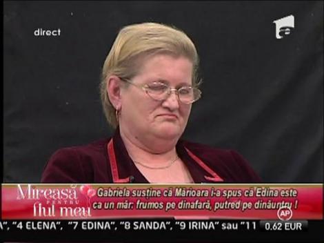 Marioara a primit reprosuri in casa