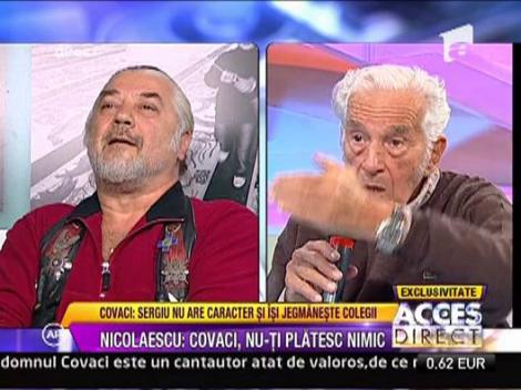 Lupta haiduceasca intre Covaci si Nicolaescu