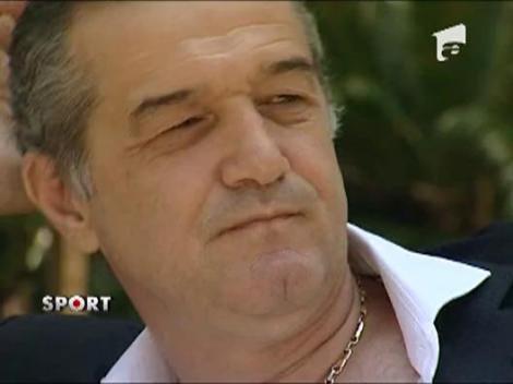 Gigi Becali este conducator polivalent