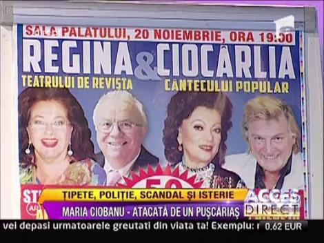 Maria Ciobanu si Stela Popescu la Acces Direct