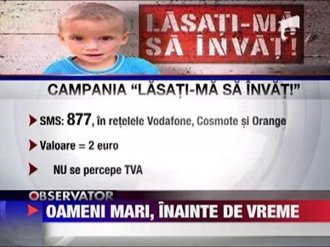 Copii maturizati inainte de vreme