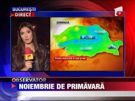 Temperaturi de primavara