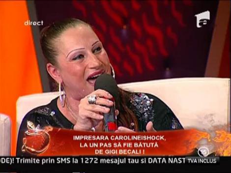 Impresara Carolinei Shock la un pas sa fie batuta de Gigi Becali!