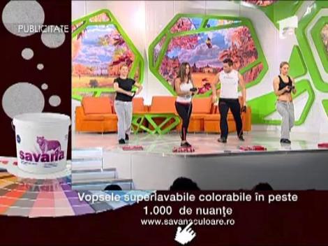 Roxana Vancea este antrenata in stil Functional Training