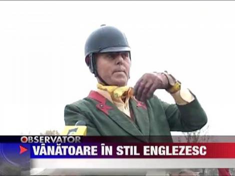 Vanatoare in stil englezesc