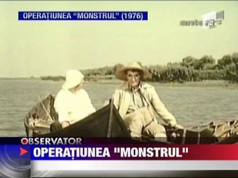 Un peste urias a fost prins in raul Dambovita