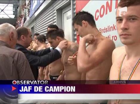 Sportiv, acuzat de jaf