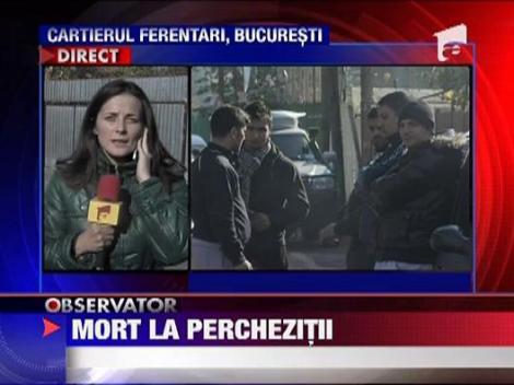 Un batran a murit in timpul unor perchezitii, in cartierul Ferentari