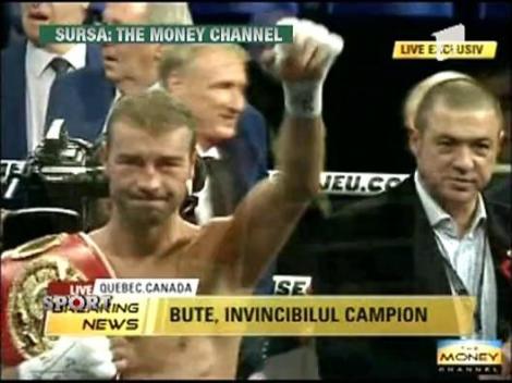 Bute si-a sunat mama imediat ce a fost declarat invingator