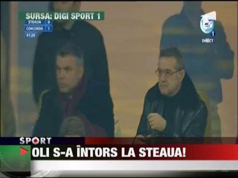 Olaroiu: "Da, ma intorc la Steaua, ca spectator!"