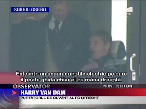 Nesu, primit cu urale pe stadion